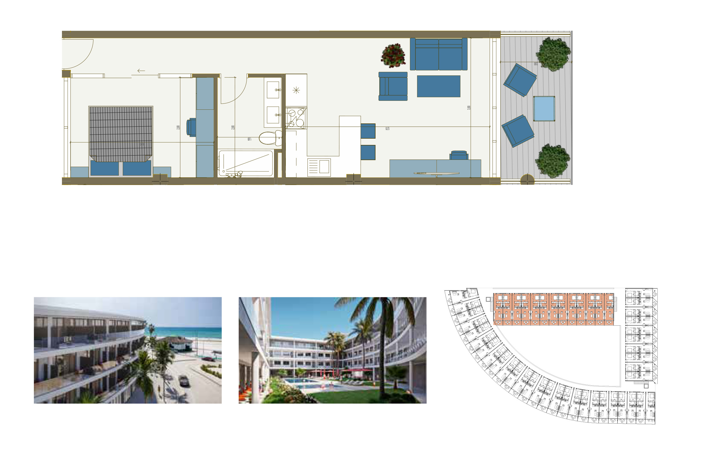 Appartement — Poolzijde